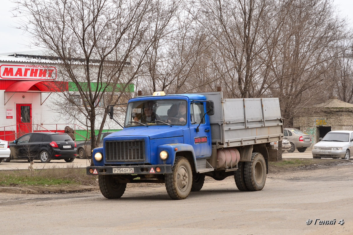 Волгоградская область, № Р 754 ОУ 34 — ГАЗ-33075