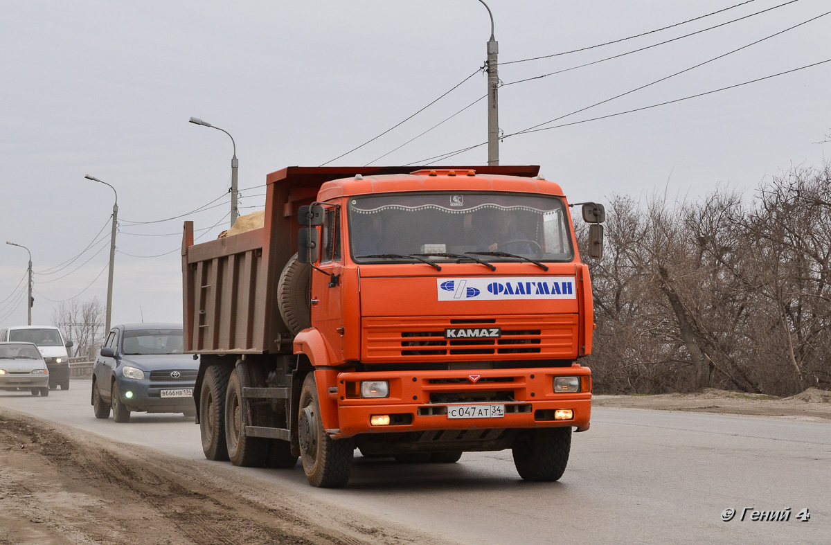 Волгоградская область, № 4321 — КамАЗ-6520-06 [65200F]