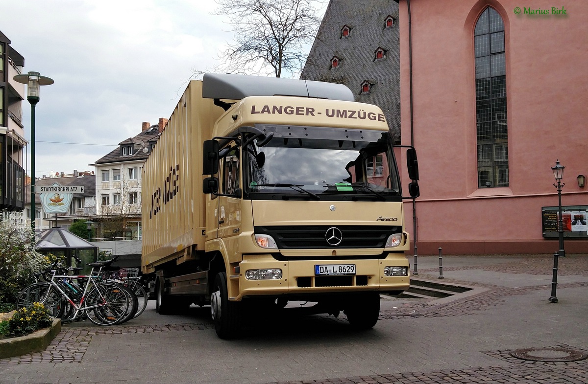 Германия, № DA-L 8629 — Mercedes-Benz Atego 1528