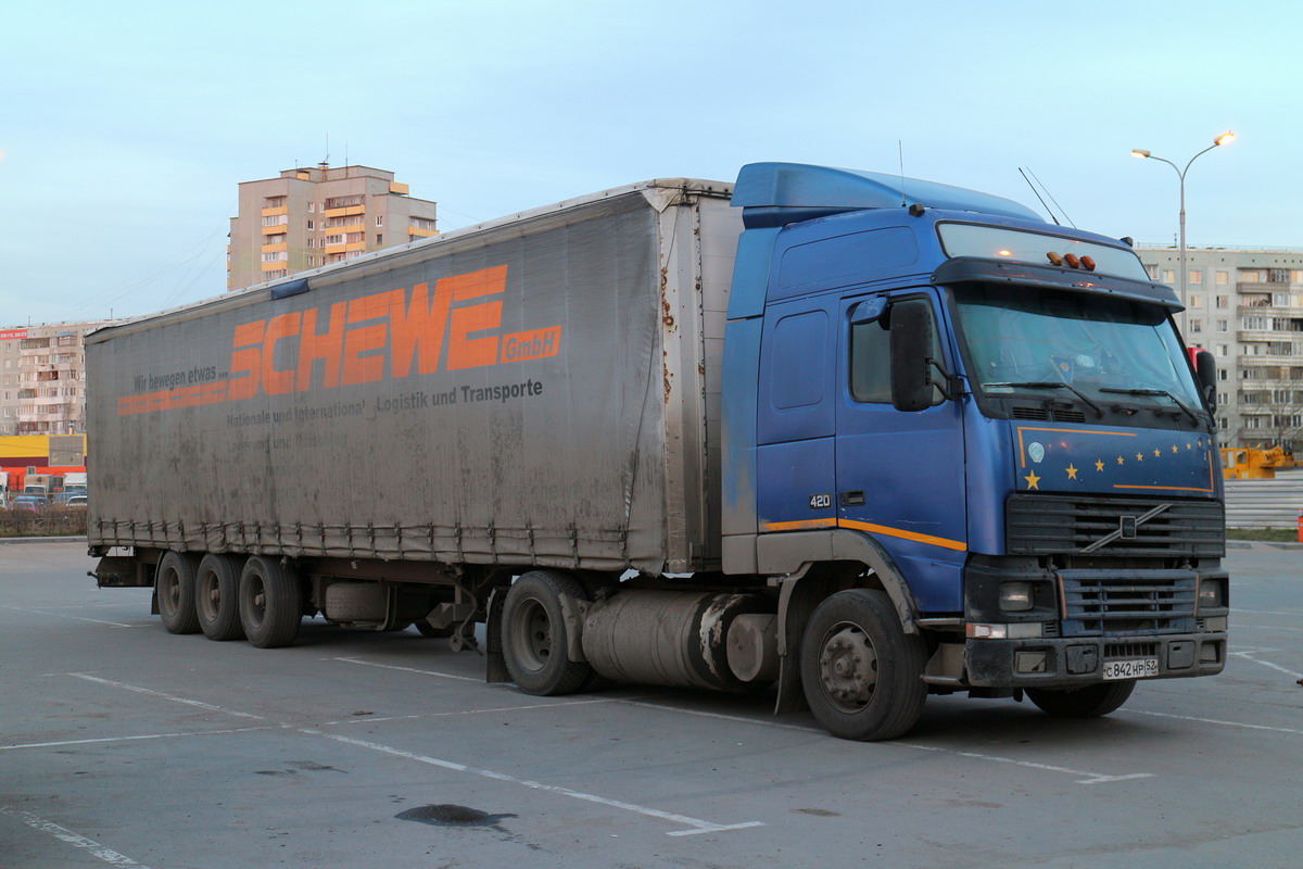 Нижегородская область, № С 842 НР 52 — Volvo ('1993) FH12.420