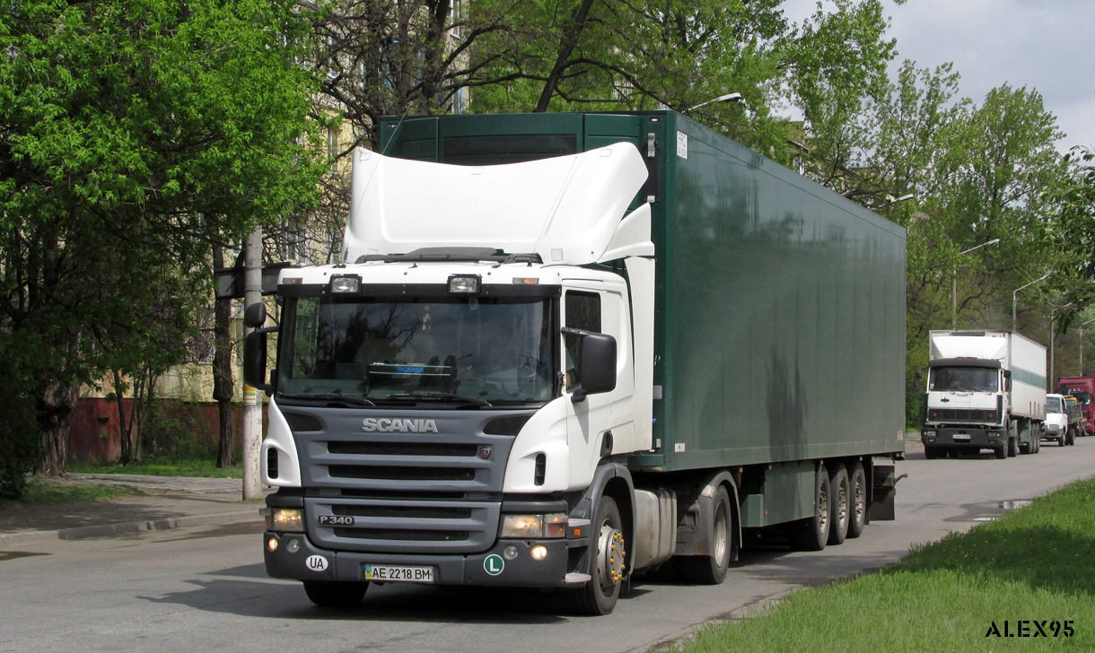 Днепропетровская область, № АЕ 2218 ВМ — Scania ('2004) P340