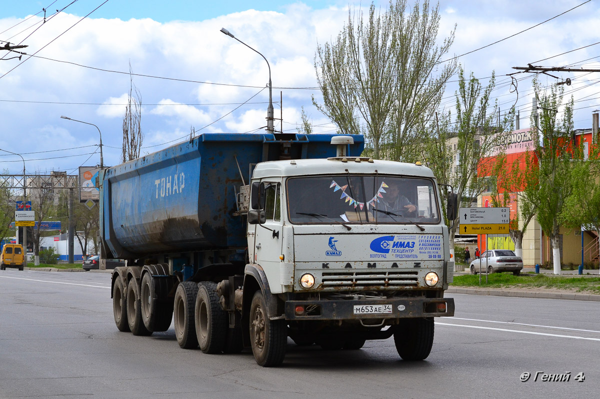 Волгоградская область, № М 653 АЕ 34 — КамАЗ-54112