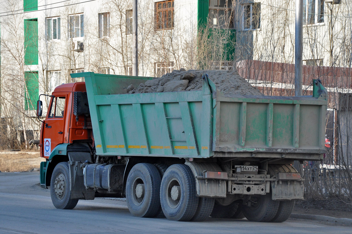 Чувашия, № А 914 ХТ 21 — КамАЗ-6520-06 [65200F]