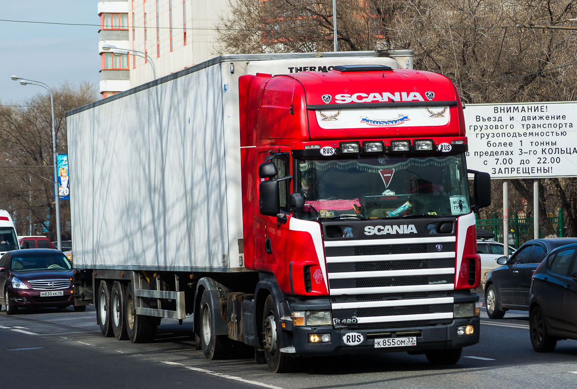 Брянская область, № К 855 ОМ 32 — Scania ('1996, общая модель)