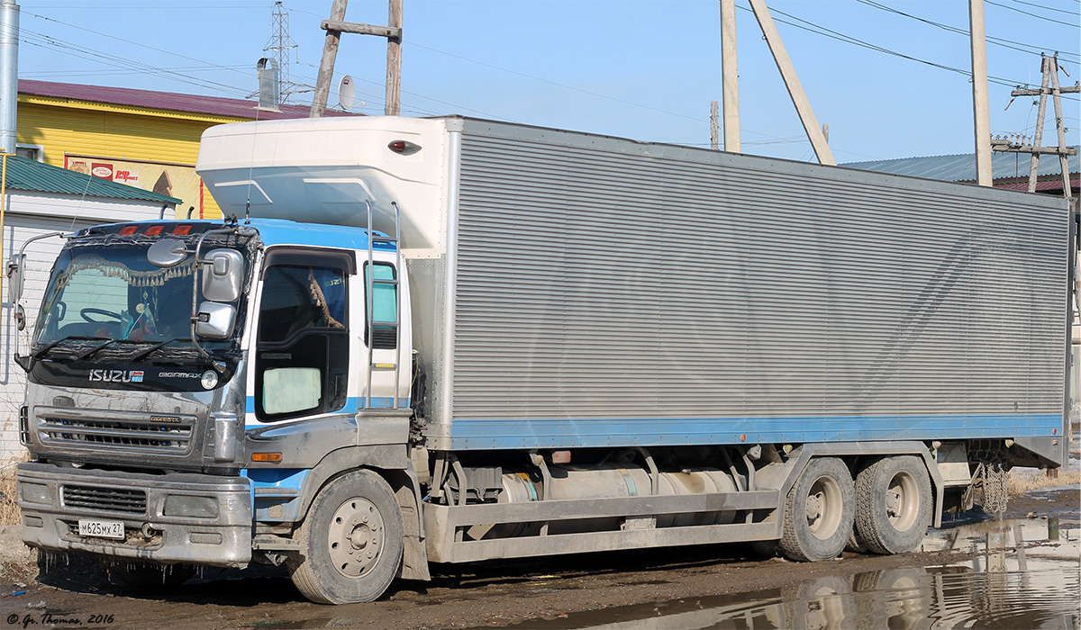 Хабаровский край, № М 625 МХ 27 — Isuzu Giga (общая модель)