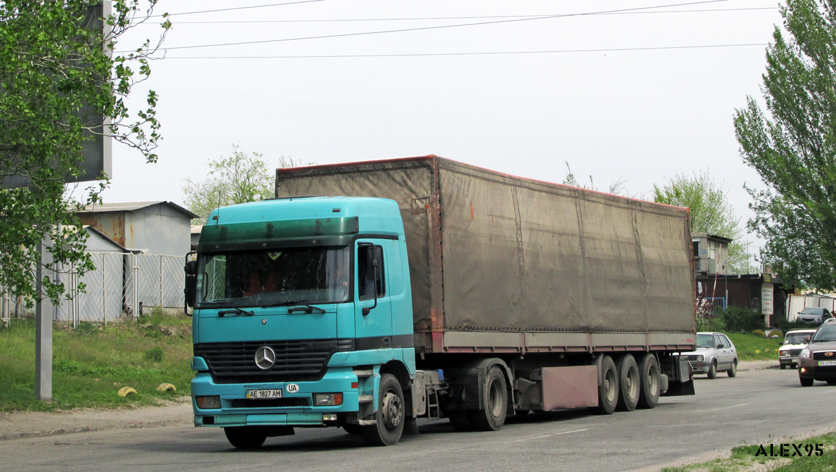 Днепропетровская область, № АЕ 1827 АМ — Mercedes-Benz Actros ('1997)