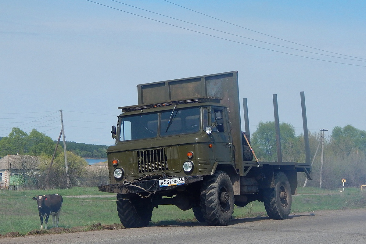 Белгородская область, № А 537 НО 36 — ГАЗ-66 (общая модель)