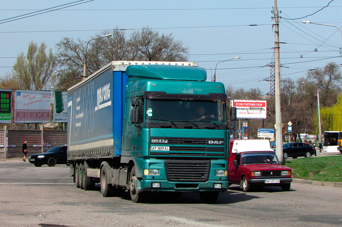 Ивано-Франковская область, № АТ 3039 АІ — DAF 95XF FT