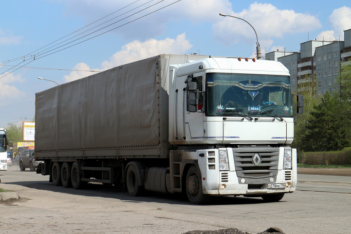 Московская область, № О 278 МК 750 — Renault Magnum ('2005)