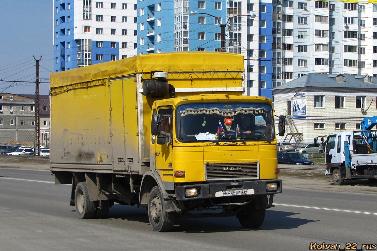 Алтайский край, № М 445 ВР 22 — MAN F8 (общая модель)