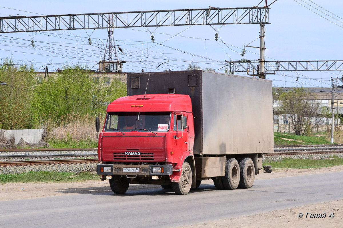 Волгоградская область, № У 701 СМ 34 — КамАЗ-53212