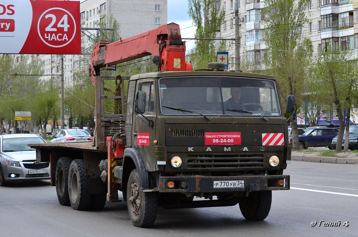 Волгоградская область, № Р 770 УВ 34 — КамАЗ-53212