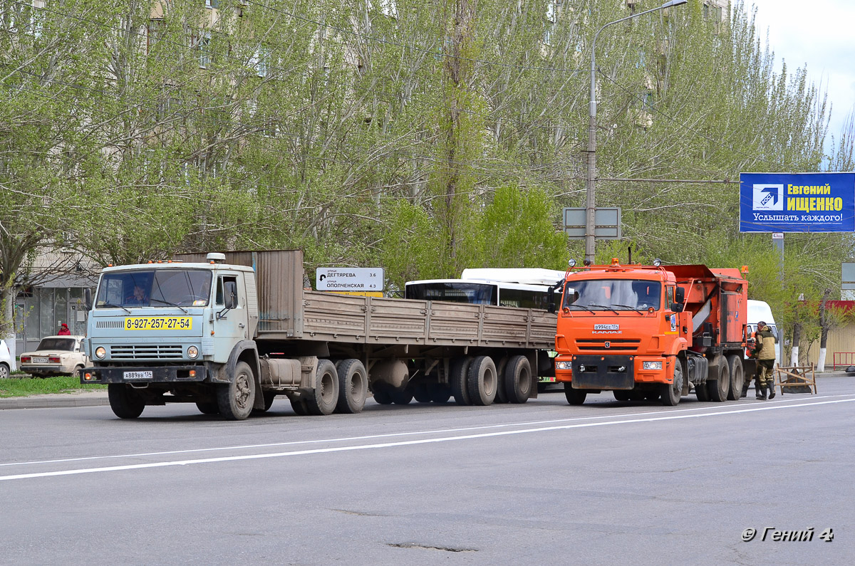 Волгоградская область, № А 889 ВВ 134 — КамАЗ-53208