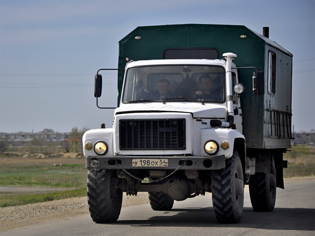 Новосибирская область, № У 198 ОХ 54 — ГАЗ-33081 «Садко»