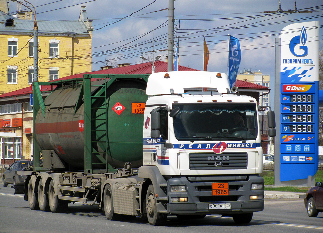 Нижегородская область, № С 061 КЕ 52 — MAN TGA 18.480