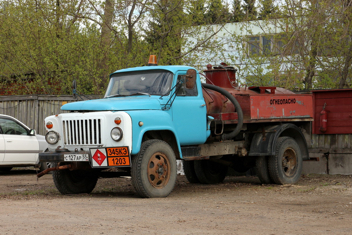 Омская область, № С 127 АР 55 — ГАЗ-52-01