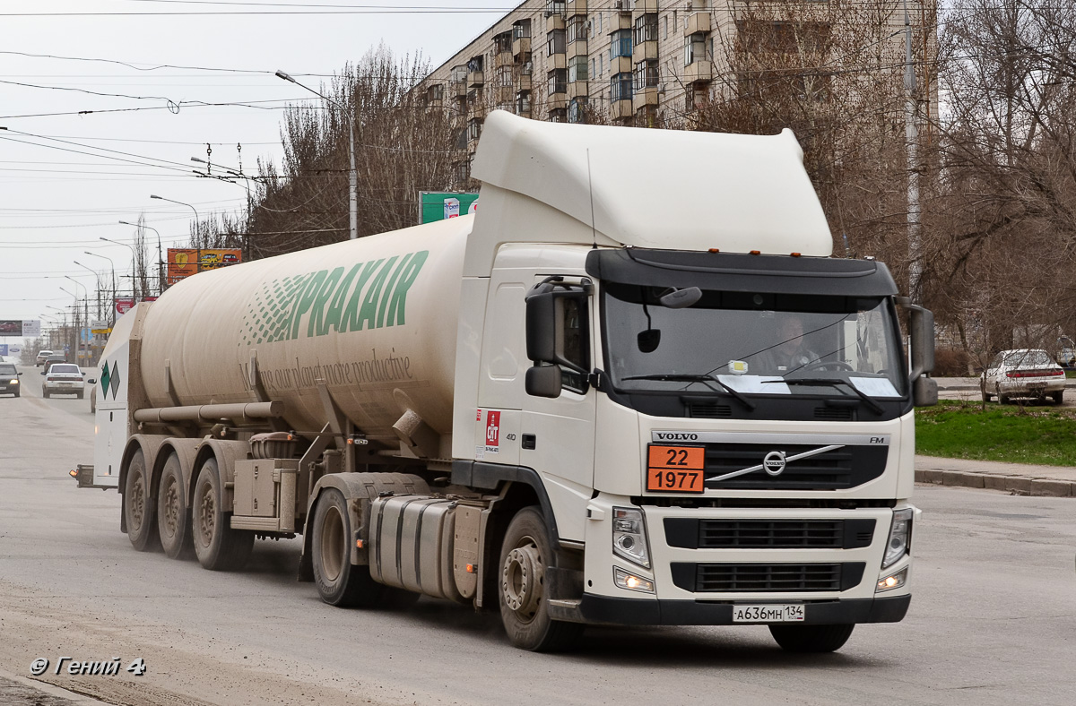 Волгоградская область, № А 636 МН 134 — Volvo ('2010) FM.410 [X9P]