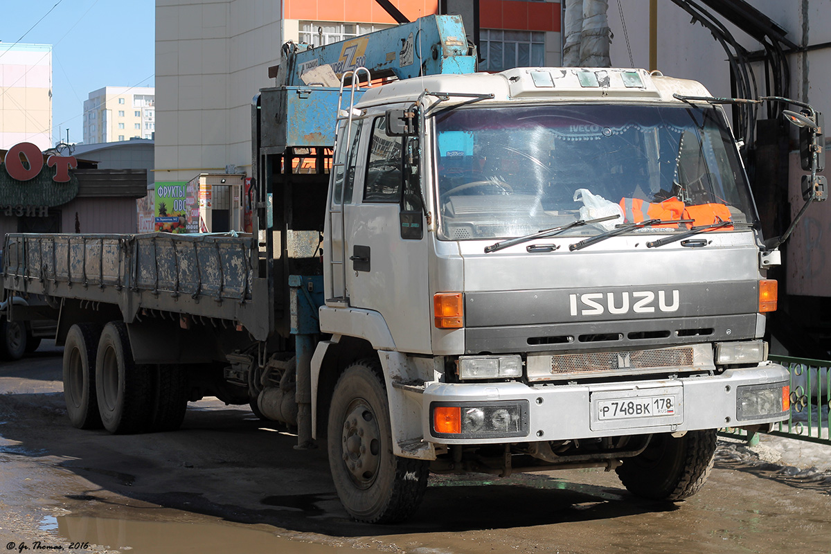 Саха (Якутия), № Р 748 ВК 178 — Isuzu (общая модель)