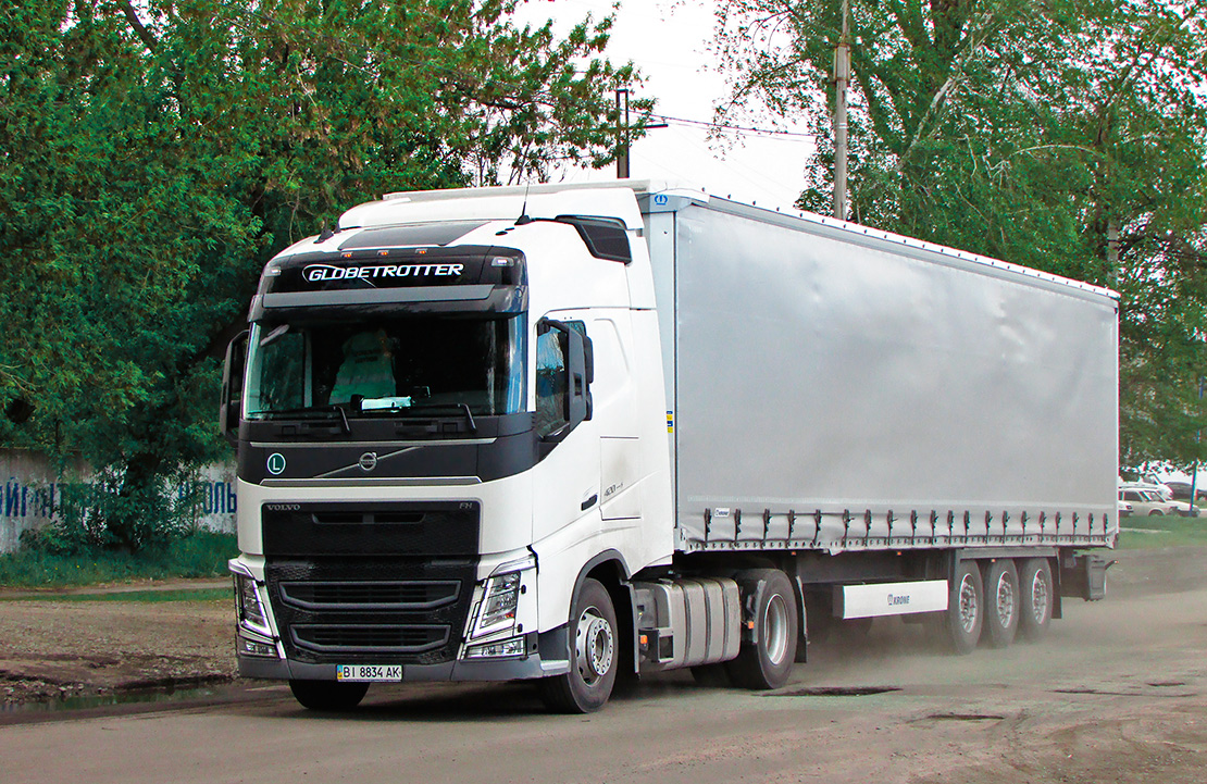 Полтавская область, № ВІ 8834 АК — Volvo ('2012) FH-Series