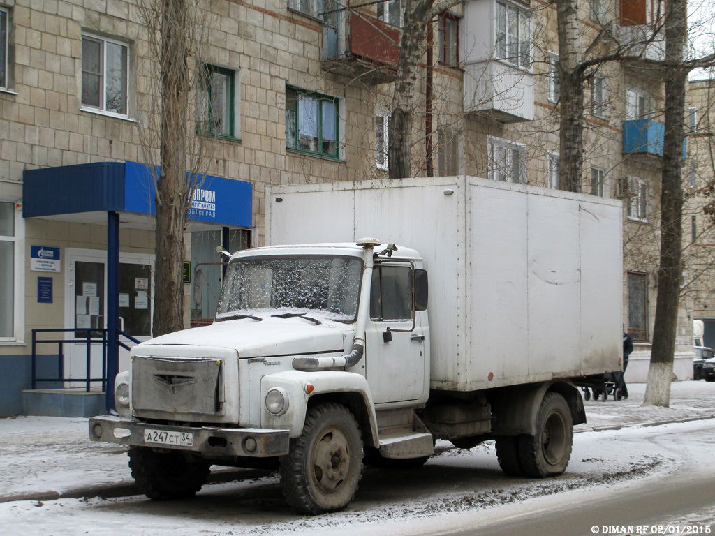 Волгоградская область, № А 247 СТ 34 — ГАЗ-3309