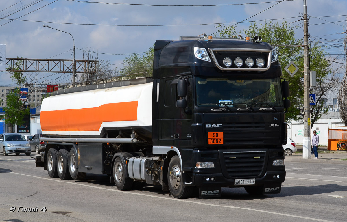 Волгоградская область, № А 851 РО 134 — DAF XF105 FT