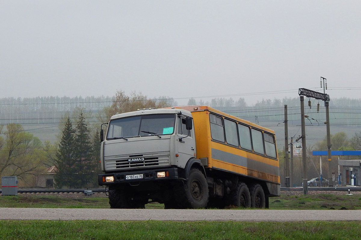 Воронежская область, № О 183 ХЕ 36 — КамАЗ-43114-02 [43114C]