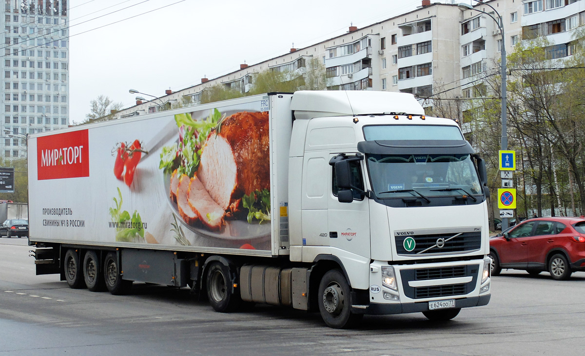 Москва, № Е 624 ОО 77 — Volvo ('2008) FH.420