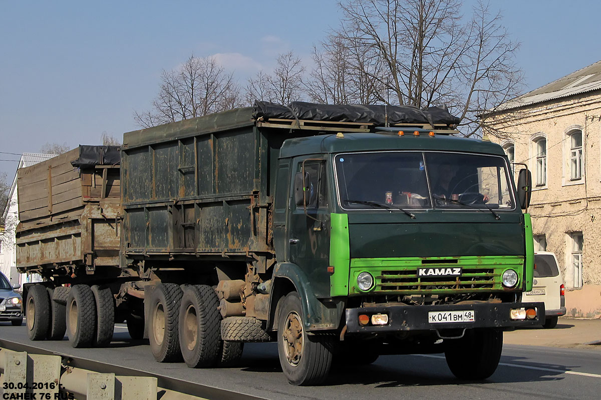 Липецкая область, № К 041 ВМ 48 — КамАЗ-5320