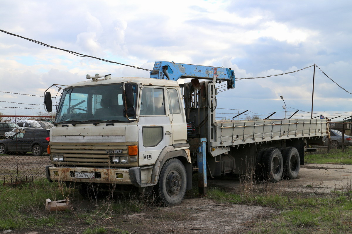 Омская область, № К 037 РС 55 — Hino FR