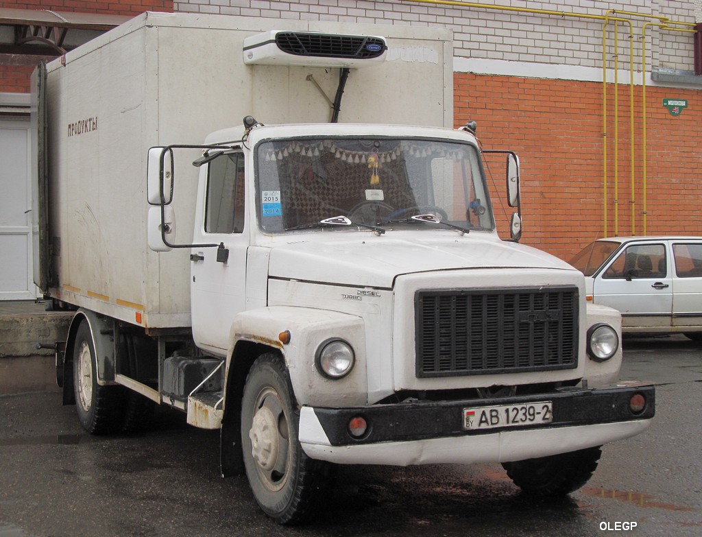 Витебская область, № АВ 1239-2 — ГАЗ-3309