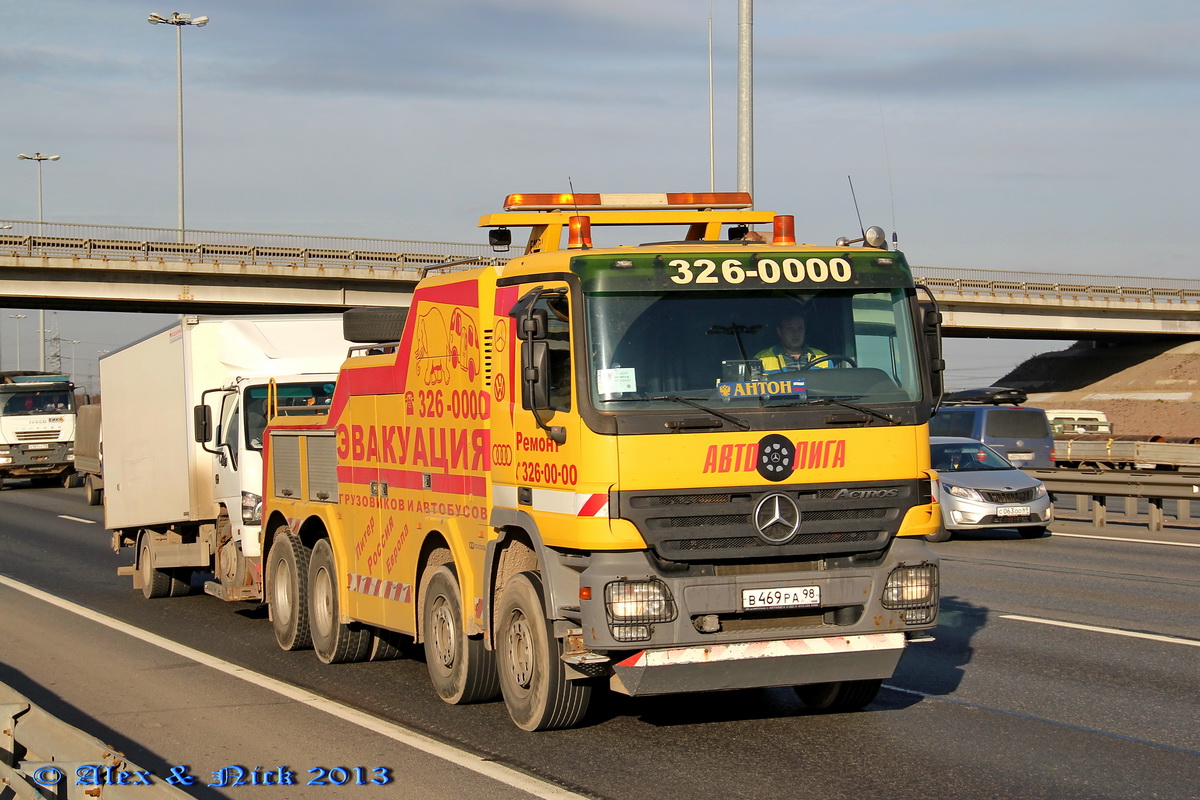 Санкт-Петербург, № В 469 РА 98 — Mercedes-Benz Actros ('2003)