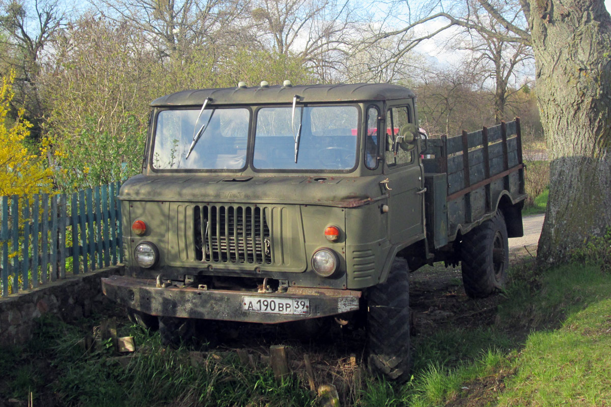 Калининградская область, № А 190 ВР 39 — ГАЗ-66 (общая модель)
