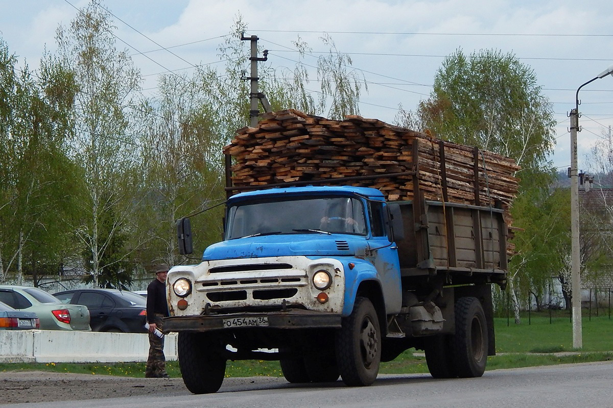 Воронежская область, № О 454 АМ 36 — ЗИЛ-130Б2