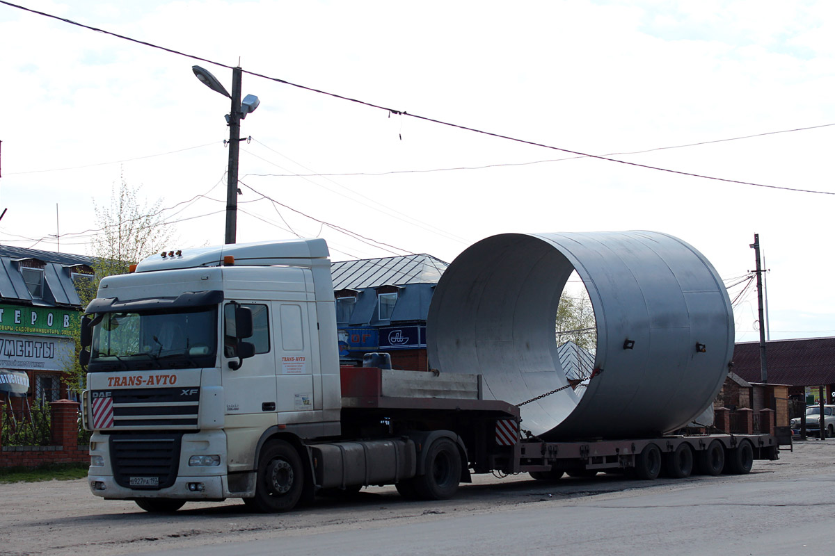 Москва, № В 927 РА 197 — DAF XF105 FT