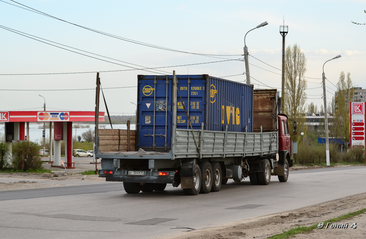 Волгоградская область, № А 631 СХ 134 — МАЗ-54323