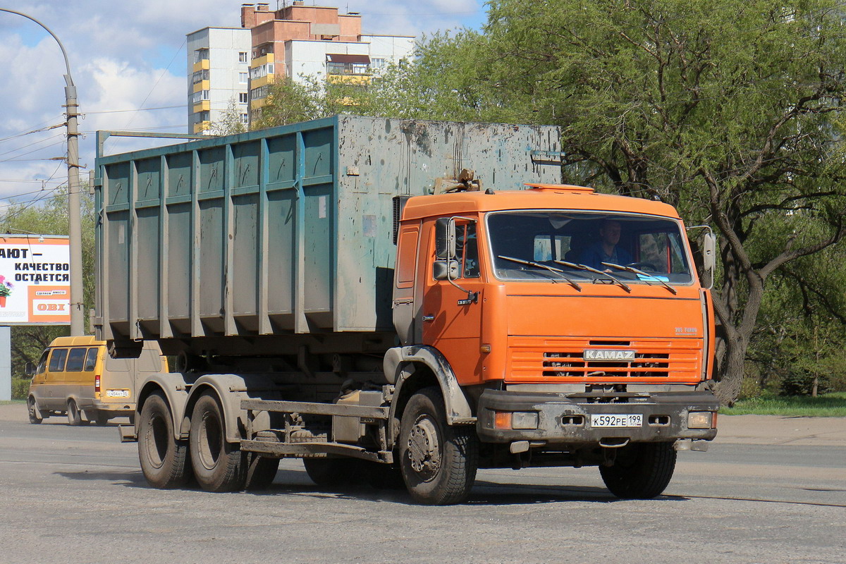 Омская область, № К 592 РЕ 199 — КамАЗ-65115-D3