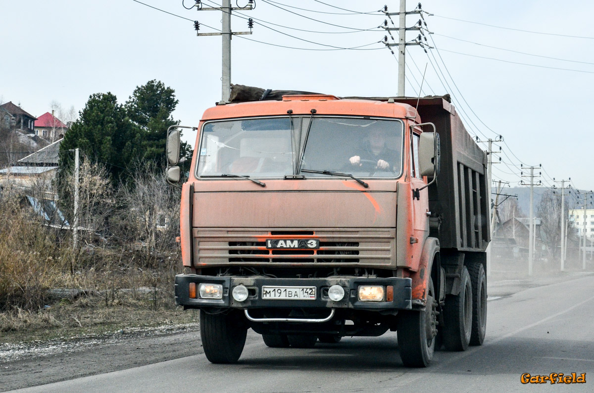 Кемеровская область, № М 191 ВА 142 — КамАЗ-65115-02 [65115C]