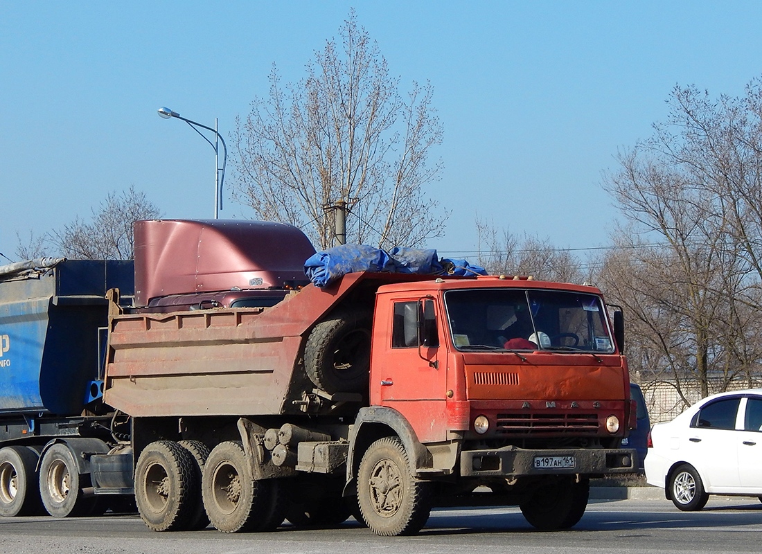 Ростовская область, № В 197 АН 161 — КамАЗ-5511