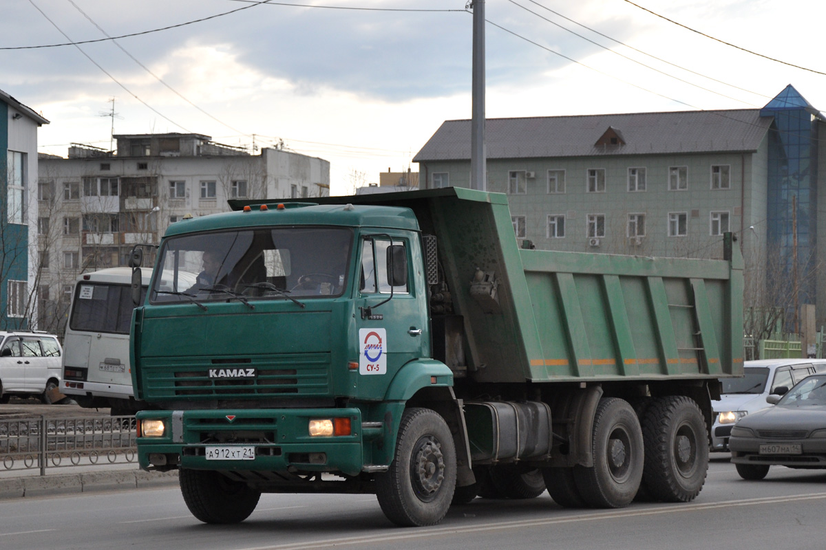 Чувашия, № А 912 ХТ 21 — КамАЗ-6520-06 [65200F]