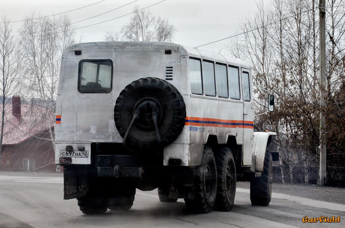 Кемеровская область, № С 697 НА 42 — Урал-4320-01