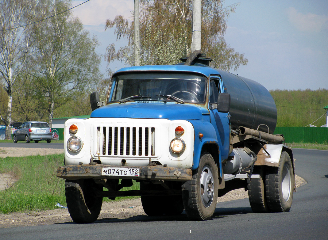 Нижегородская область, № М 074 ТО 152 — ГАЗ-53-19