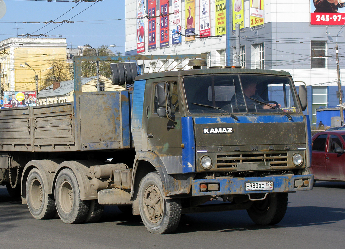 Нижегородская область, № Е 983 ВО 152 — КамАЗ-5410