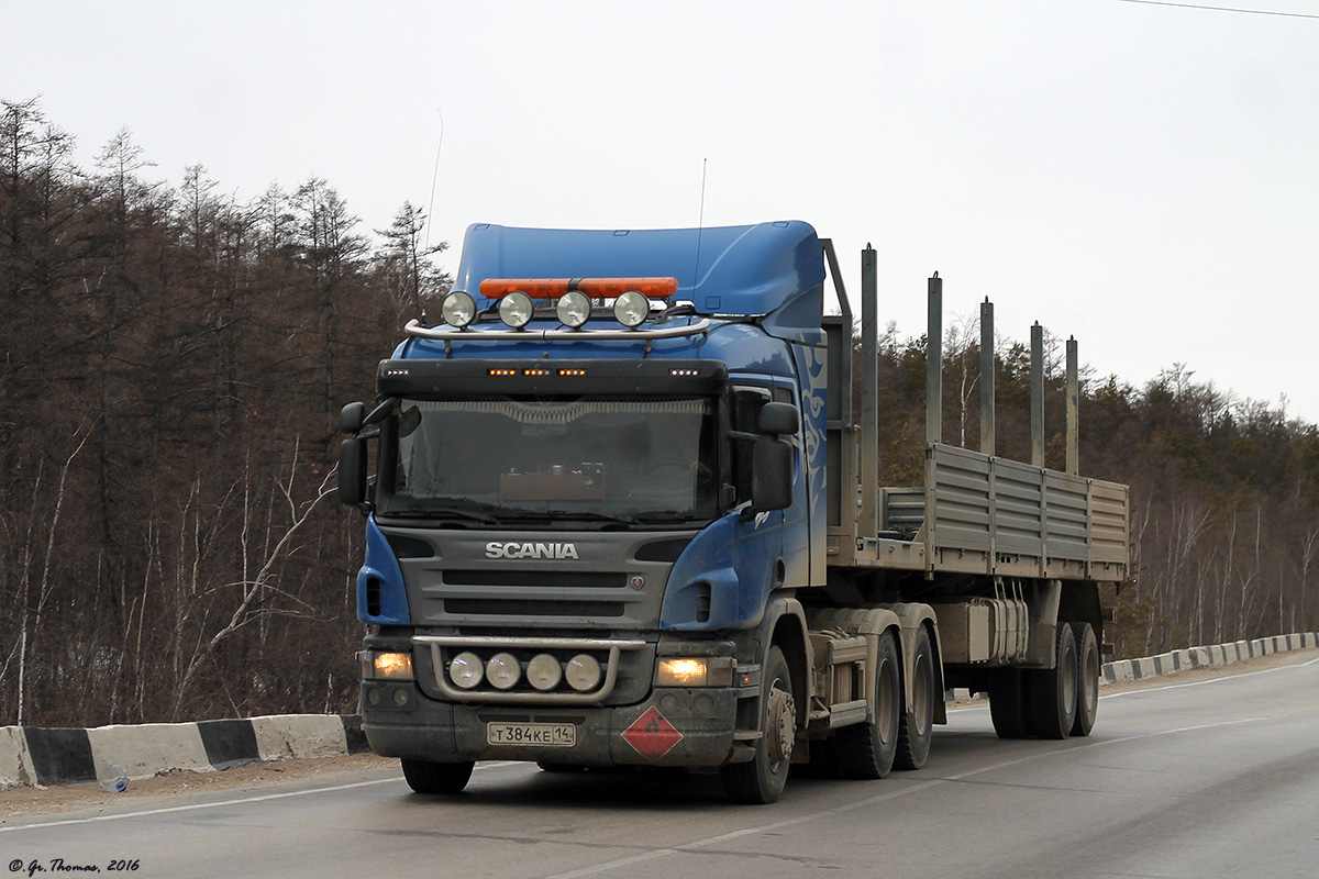 Саха (Якутия), № Т 384 КЕ 14 — Scania ('2004) P380