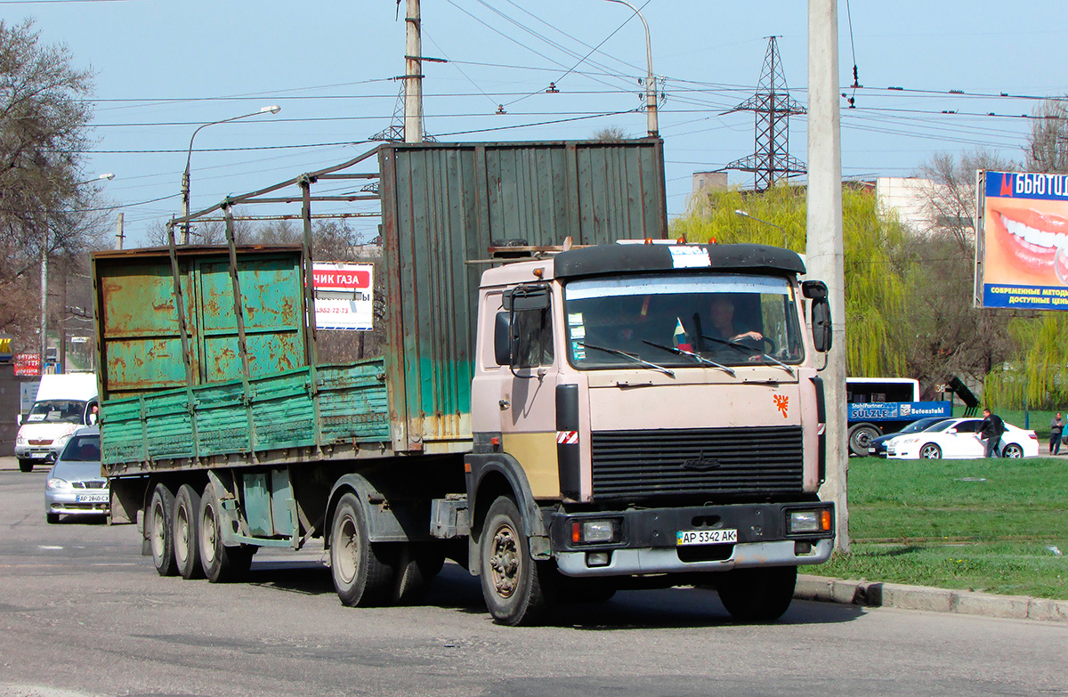 Запорожская область, № АР 5342 АК — МАЗ-54323