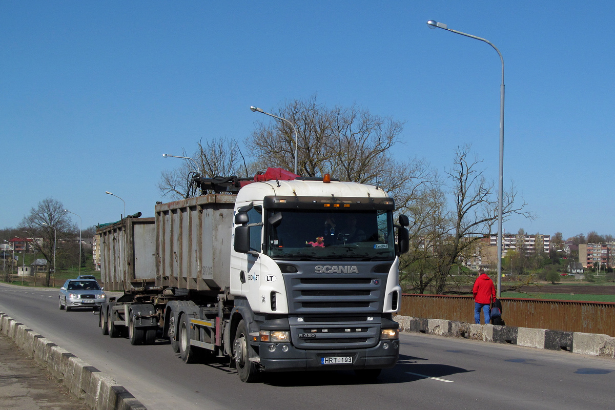 Литва, № HRT 193 — Scania ('2004) R420