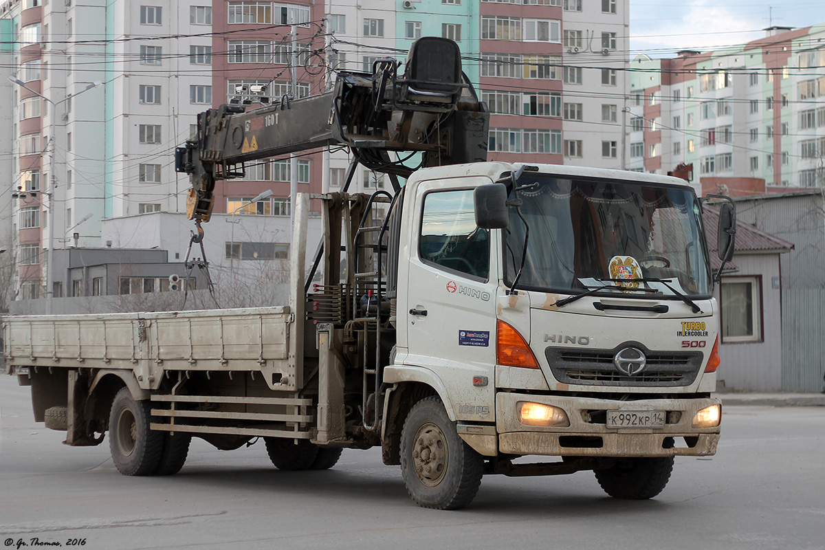 Саха (Якутия), № К 992 КР 14 — Hino 500