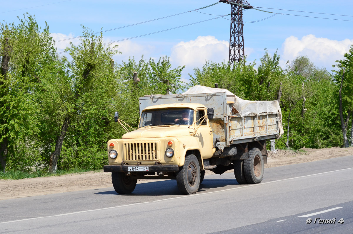 Волгоградская область, № У 814 ТТ 34 — ГАЗ-53-12