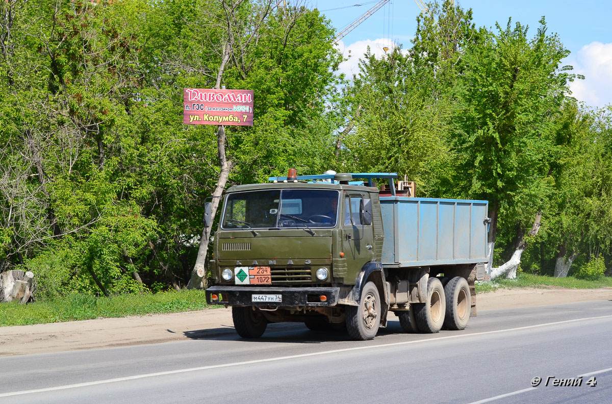 Волгоградская область, № М 447 УН 34 — КамАЗ-5410