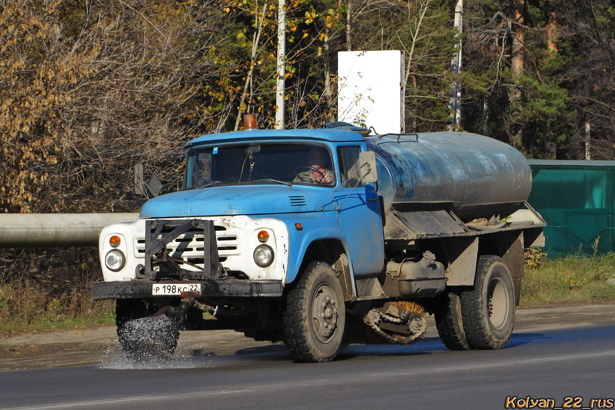 Алтайский край, № Р 198 КС 22 — ЗИЛ-130 (общая модель)