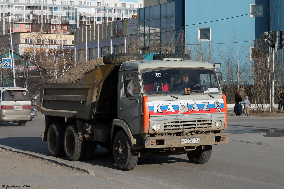 Саха (Якутия), № У 193 КТ 14 — КамАЗ-55111-01 [55111A]